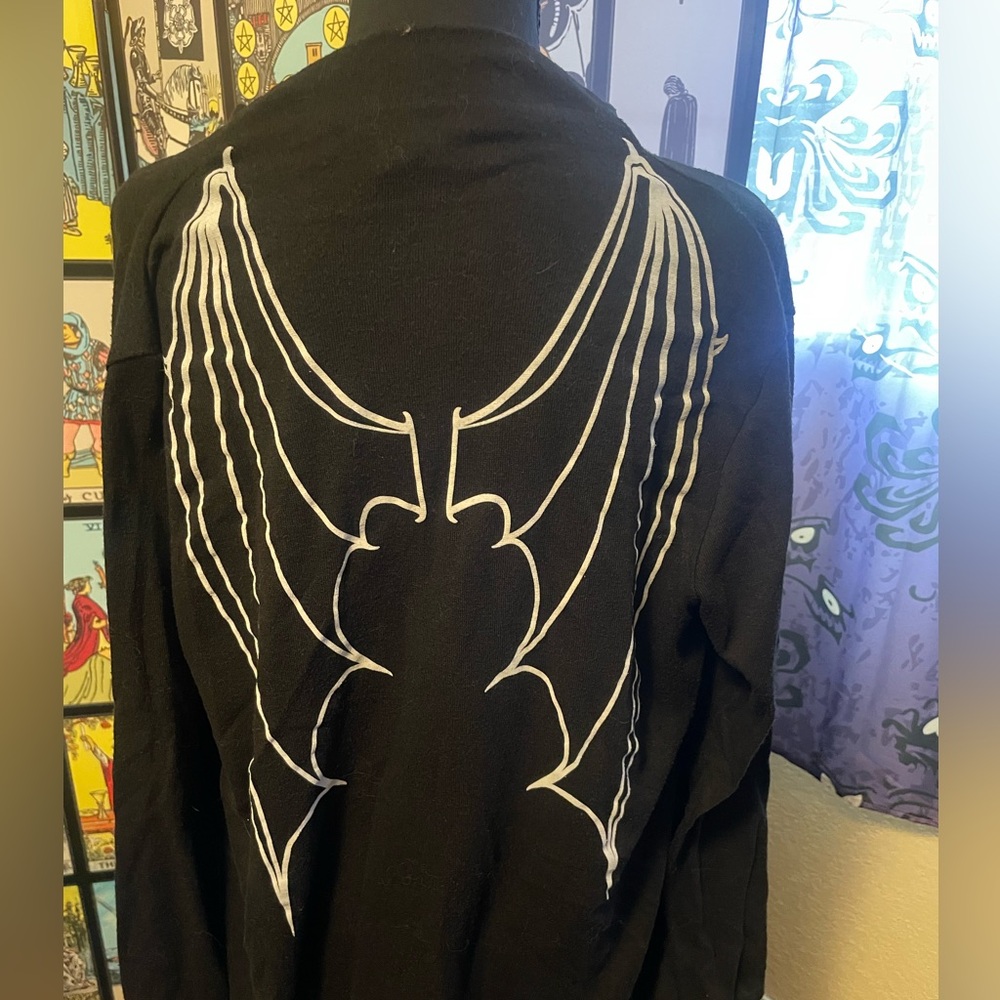 Midnight Hour Batwings cardigan size large